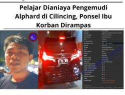 Pelajar Dianiaya Pengemudi Alphard di Cilincing, Ponsel Ibu Korban Dirampas