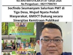 Socfindo Seumanyam Salurkan PMT di Tiga Desa, Wujud Nyata Peduli Masyarakat, GMOCT Dukung secara Sinergitas Kemitraan Publikasi