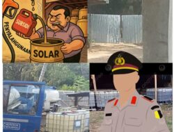 Gudang Tempat Penimbunan BBM Solar Subsidi Diduga Milik Oknum Anggota Polisi