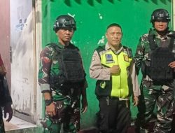 Koramil 04/Pulogadung Gelar Patroli/Siskamling Keliling Bersama Komduk, Wujudkan Rawamangun Aman dan Kondusif.