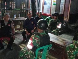 Koramil 04/Pulogadung Gelar Patroli/Siskamling Keliling di Rawamangun.