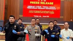 Satresmob Polri Berhasil Ringkus 3 Pelaku Perampokan Dengan Senpi Di Tulang Bawang Barat
