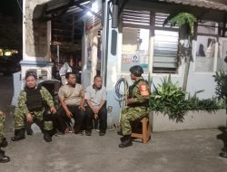 Koramil 04/Pulogadung Bersama Komduk Gelar Patroli/Siskamling, Jaga Keamanan Wilayah Jelang dan Usai Sahur.