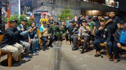 Koramil 05/Kramatjati-Makasar Gelar Patroli/Siskamling Keliling Antisipasi Gangguan Kamtibmas.