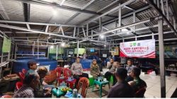 Koramil 06/Cakung Hadirkan Rasa Aman di Tengah Masyarakat Saat Patroli/Siskamling.