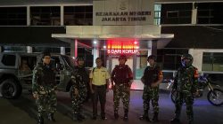 Koramil 01/Jatinegara Bersama Komduk Gelar Patroli Kewilayahan Guna Antisipasi Gangguan Kamtibmas.