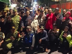 Perkuat Keamanan Lingkungan, Koramil 05/Kramatjati-Makasar Gelar Patroli/Siskamling Bersama Komduk.