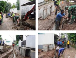 TMMD Ke-127 Kodim Depok Genjot Pembuatan Drainase di Sukamaju, Progres Capai 93 Persen