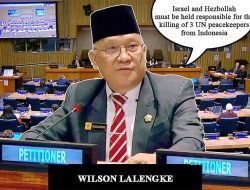 Israeli Military Attack on UN Peacekeeping Forces Kills 3 Indonesian Soldiers, Wilson Lalengke: “Brutality Against UN Peacekeepers Must End”*