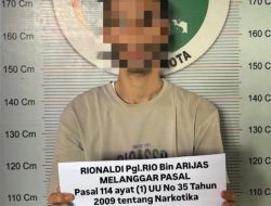 Satresnarkoba Polres 50 Kota Tangkap Seorang Pria Diduga Pelaku Penyalahgunaan Sabu di Pangkalan