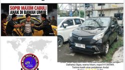 Biadab! Sopir Taksi Maxim Cabuli Penumpang di Bawah Umur, Ditangkap Warga & Dijerat Pasal Berat