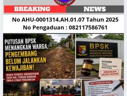 Miris! Putusan BPSK Dikesampingkan, Pengembang Sindangpanon Bandung Diduga Membangkang, Pemerintah Dinilai Lemah Awasi