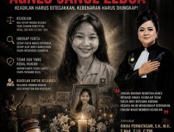 ADVOKAT RIKHA PERMATASARI: “JUSTICE FOR AGNES JANCE ZEBUA”