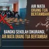 Bangku Sekolah Dikurangi, Air Mata Orang Tua Bertambah