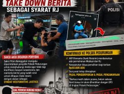 Babak Baru Kasus Wolter Mongonsidi: Dua Pasal Diajukan RJ, Penyidik Perintahkan Saksi Dalam Perkara Hubungi Media untuk Tidak Lagi Klarifikasi Pihak Polisi Dalam Bentuk Apapun?!!! Take Down Berita Untuk Syarat RJ, Pelaku Tidak Ditahan