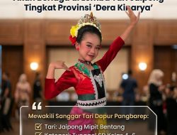 Tarisa Adelia S. Wakili Sanggar Dapur Pangbarep di Lomba Tari Jaipong Tingkat Provinsi “Dera Kinarya”
