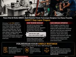 Pasca Viral di Media GMOCT, Kanit Reskrim Polsek Pedurungan Bungkam Soal Nama Penyidik, GMOCT Siap Lapor Propam