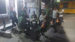 Babinsa dan Warga Gelar Patroli/Siskamling Wujud Nyata Lingkungan Aman dan Kondusif