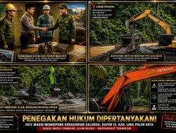 Penegakan Hukum Dipertanyakan, Surga Mafia Tambang di Kab.50 Kota: Aktivitas PETI Masih Mengepung Kapur IX, Alam Rusak