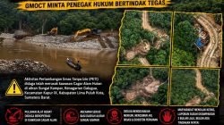 Tambang Emas Ilegal Merambah Cagar Alam di Sungai Kampar, GMOCT Minta Penegak Hukum Bertindak Tegas