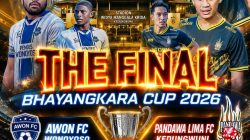 THE FINAL BHAYANGKARA CUP 2026: Puncak Pertarungan Awon FC Wonoyoso vs Pandawa Lima FC Kedungwuni, Siap Mengguncang Stadion Widya Manggala Krida