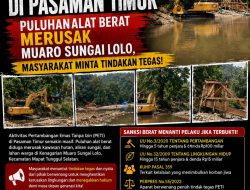 Marak PETI di Pasaman Timur: Puluhan Alat Berat Merusak Muaro Sungai Lolo, Masyarakat Minta Tindakan Tegas