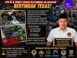 Kantongi Bukti Foto dan Video, Dugaan Limbah Laundry Jeans Cemari Sungai Pekalongan, LPK-RI dan GMOCT Desak KLH, Polri Hingga Kejaksaan Bertindak Tegas