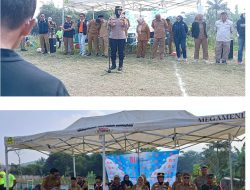 Kapolsek Megamendung Pimpin Langsung Pembukaan Dalam Rangka Turnamen Sepak Bola Muspika Cup Ditingkat Wilayah Hukum Megamendung, “Jaga Sportifitas Kondusifitas Keamanan Di mana Kita Tetap Satu Keluarga Bersaudara”