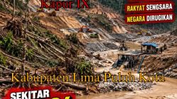 Excavator PETI Di Kenagarian Galugua Semangkin Gagah Tanpa Tindakan Tegas Dugaan Pembiaran APH Di Lima Puluh Kota Semangkin Nyata