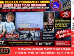 Laporan Dugaan Perdagangan Orang Sejak Maret 2026 Tidak Ditangani, GMOCT Ungkap Ketidakjelasan Penanganan Polda Banten — Sponsor Jueni Bungkam Saat Dikonfirmasi