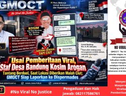 Usai Pemberitaan Viral, Staf Desa Bandung Kosim Arogan — Tantang Berduel, Saat Lokasi Diberikan Malah Ciut; GMOCT Siap Laporkan ke Dispermades