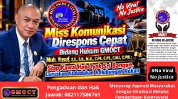 Miss Komunikasi Direspons Cepat — Bidang Hukum GMOCT Muh. Yusuf. S.E., S.H., M.H., C.PR., C.PS., C.MJ., C.PW.: Siap Kawal Hak Dyah Sri Bangun, Luruskan Kedudukan & Hubungan Rekan