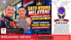 Satu Nyawa Melayang, Pengawasan Sekolah Dipertanyakan: GMOCT Apresiasi Polres Pemalang Usut Dugaan Perundungan
