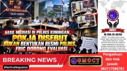 Hasil Mediasi di Polres Kuningan, Pokja Disebut Bukan Bentukan Resmi Polres, FRIC Dorong Evaluasi