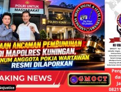 Dugaan Ancaman Pembunuhan di Mapolres Kuningan, Oknum Anggota Pokja Wartawan Resmi Dilaporkan
