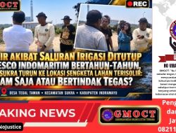 Banjir Akibat Saluran Irigasi Ditutup PT Tesco Indomaritim Bertahun-tahun, Camat Sukra Turun ke Lokasi Sengketa Lahan Terisolir, Diam Saja Atau Bertindak Tegas?