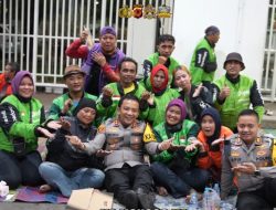 Ngariung Bareng Ojol Kamtibmas, Kapolres Bogor Bangun Kedekatan dengan Pengemudi Ojek Online