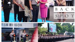 Polres Bogor Gelar Farewell Parade dan Welcome Parade Kapolres, Wujud Penghormatan dan Tradisi Kesatuan